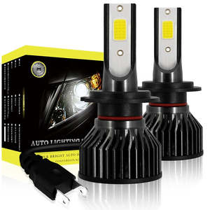 H7: H7 Headlight LED kit with Fan Cooling System - 8000lms