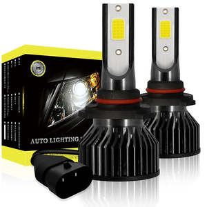 9005 Hb3 H10: 9005/HB3/H10 Headlight LED kit with Fan Cooling System - 8000lms