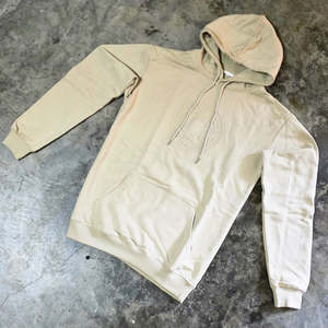 New Arrivals: Monogram Embossed Hood - Stone