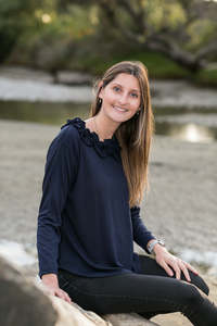 Frill Neck Top