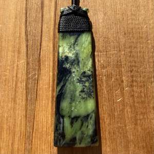 Douglas Creek Pounamu Toki Pendant