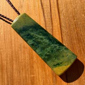 Marsden Flower Jade Pounamu Toki Pendant