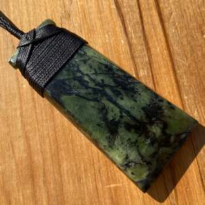 Douglas Creek Pounamu Toki Pendant