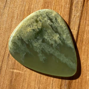 Marsden Flower Pounamu Guitar Pick