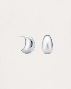 Pearls: Glow Earrings - Silver