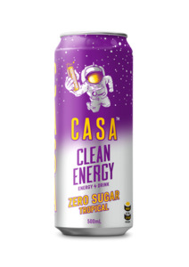 Products: CASA CLEAN ENERGY ZERO SUGAR TROPICAL CASE Casa