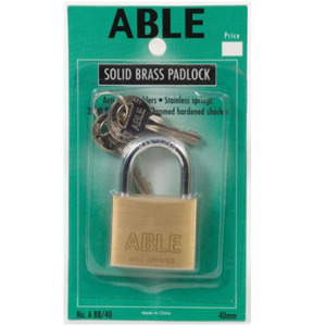 Products: Able Padlock - Cascade Storage