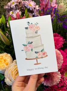 Greeting Cards: Greeting Card | Happy Wedding Day