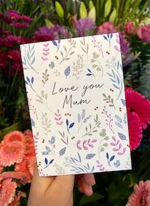 All Gifts: Greeting Card | Love You Mum