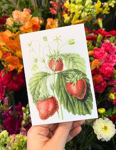 Greeting Card | Strawberries
