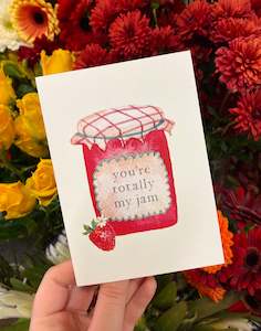 Greeting Cards: Greeting Card | You're Totally My Jam