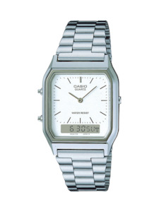 Casio Vintage Silver: AQ230A-7D