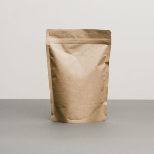 Products: Stand Up Pouches + Ziplock & Tear Nicks (Kraft) 1kg