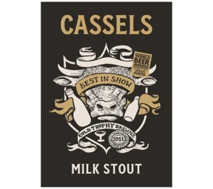 Products: Milk Stout Poster - Cassels Craft Beer - Cassels Brewing
