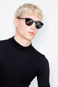 Age Eye Wear: AGE EYE WEAR CAGE Black