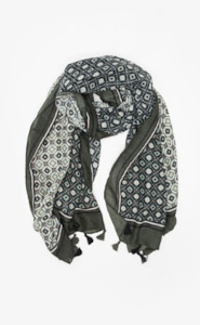 Antler: Antler NZ scarves TILE PRINT