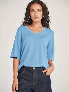 Caroline Sills: Vera V Knit Tee