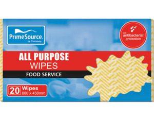 Products: All Purpose Wipes Packs 600x450mm Yellow