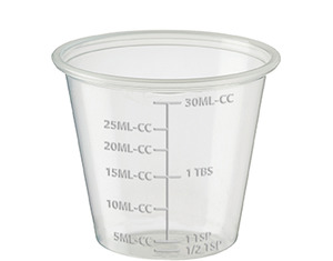 Products: 30 ml / 1 oz Medicine Portion Control Cup Clear