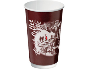 Products: Montmartre Double Wall PE 16oz 86mmØ Red