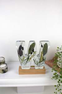 Personalised Items: LED flower Letter Night Lights