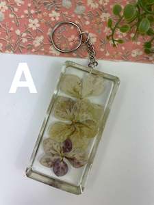 Key Rings: Flower key rings