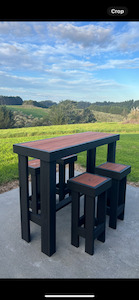 Products: Bar leaner & stools Castleblayney Furnit