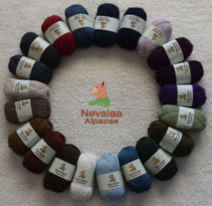 All Yarn: Nevalea 4ply Alpaca Yarn