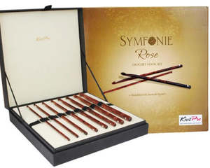 Knitpro: KnitPro Symfonie Rose Crochet Hook Gift Set
