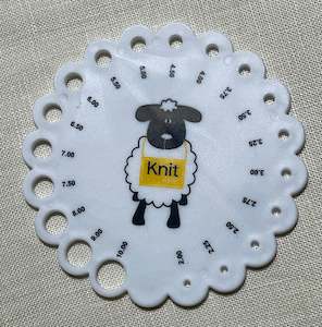 Accessories: Round Needle Gauge