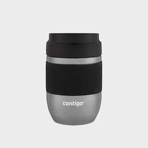 For Her: CONTIGO PUG MUG SNAPSEAL BLACK/STAINLESS