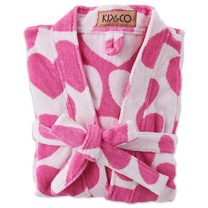 For Her: BIG HEARTED TERRY BATH ROBE