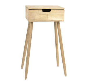 Bedroom Furniture: NORDIC OAK SIDE TABLE