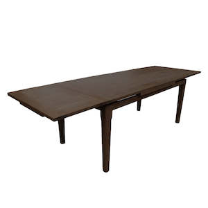 Dining Tables: SOUTHERLY DARK CHOCOLATE EXTENSION DINING TABLE