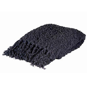Throws 1: ALPINE THROW CHARCOAL