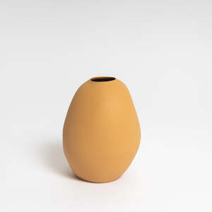 DARBY VASE MUSTARD