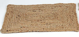 Table Linen: Jute Rectangle Placemat