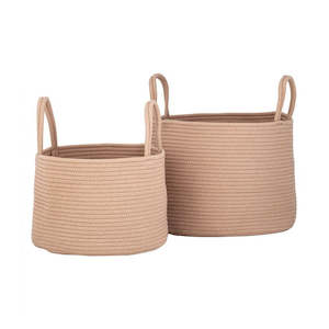 Baskets Storage: ZEPPELIN BASKET PINK