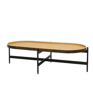 New Arrivals: HAYWOOD OVAL COFFEE TABLE LIGHT ASH
