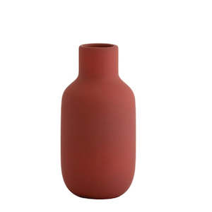 Vases: MILAN VASE REDWOOD