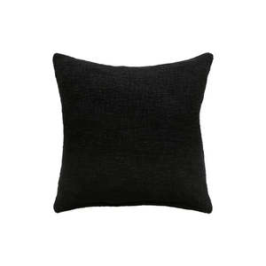 Cushions: CYPRIAN CUSHION BLACK 50 x 50