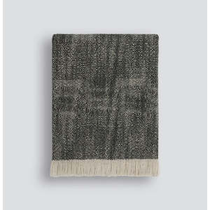 PERENDALE THROW BLACK