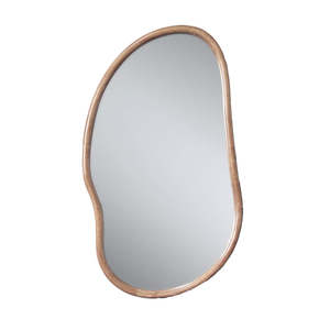 WOODEN SQUIGGLE MIRROR