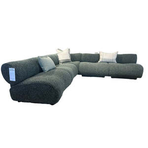 BAY 5 PCE MODULAR SOFA GREEN