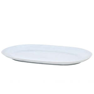 SHAPE LARGE PLATTER SOFT GREY