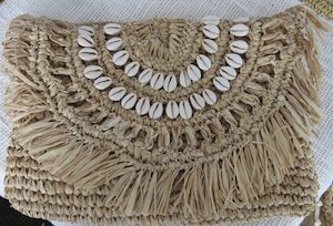 Products: Tula Straw Clutch Bag - Exudy Art for Living