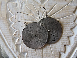 Disc Drop Earrings - Exudy Art for Living