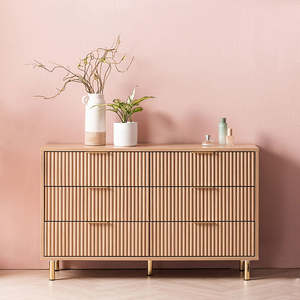 MYSTIC 6 Drawer Lowboy - Oak