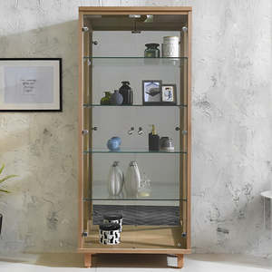 MILLE Display Cabinet - Oak