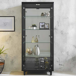 Display Units: MILLE Display Cabinet - Black